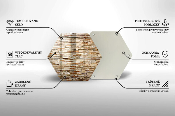 Tábua para corte Textura de pedras decorativas