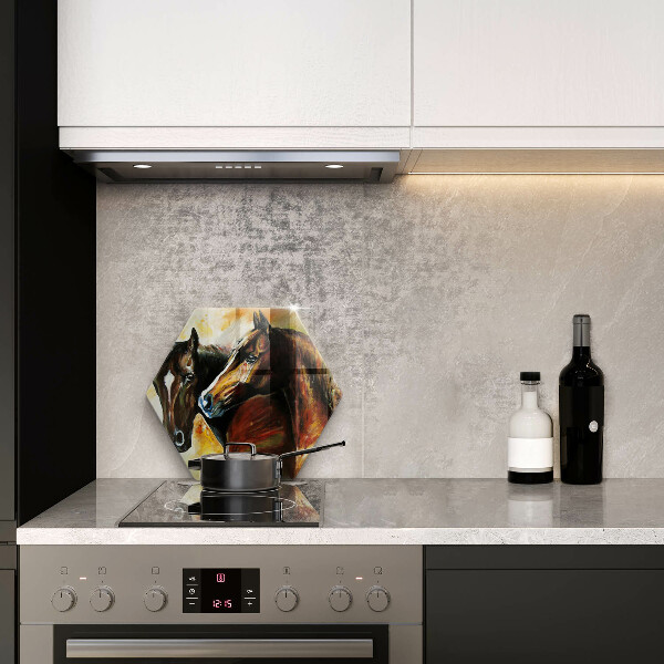 Tábua para cozinha Animais cavalos