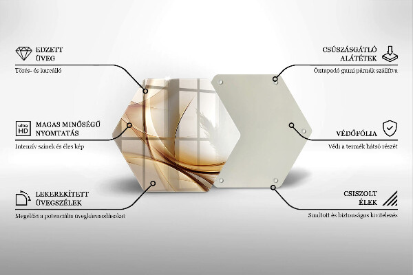 Tábua de corte Formas abstratas