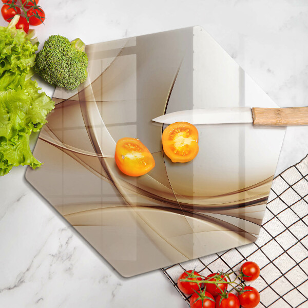 Tábua de corte Formas abstratas