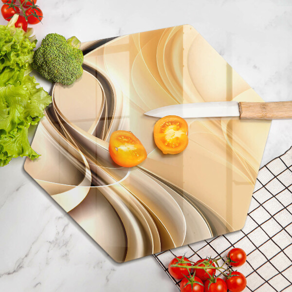 Tábua de cortar alimentos Fumaça abstrata