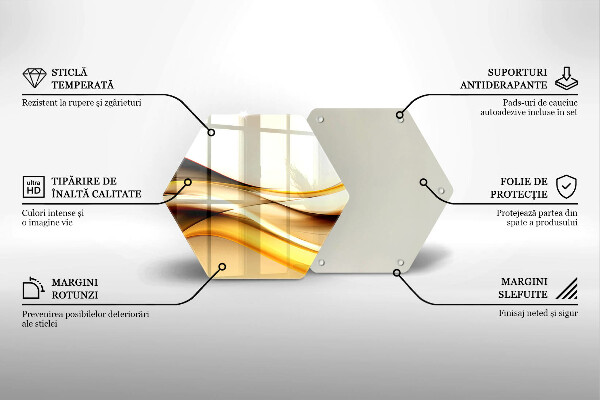 Tábua de corte Linhas de fumaça abstratas