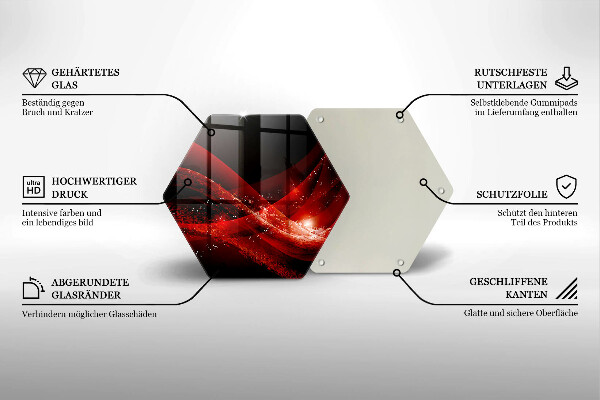 Tábua de cortar Abstração moderna