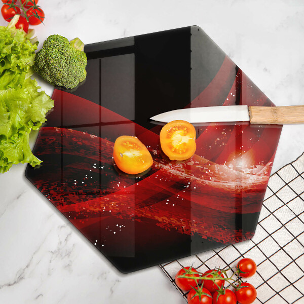 Tábua de cortar Abstração moderna