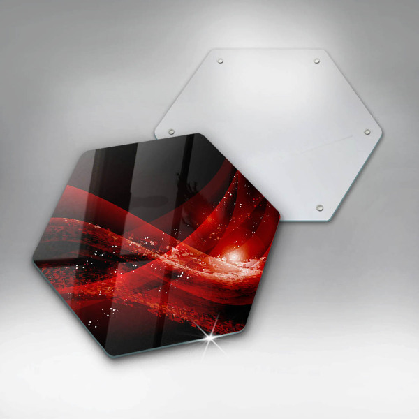 Tábua de cortar Abstração moderna