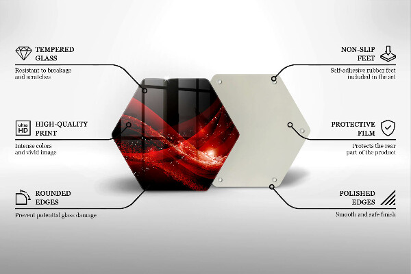Tábua de cortar Abstração moderna