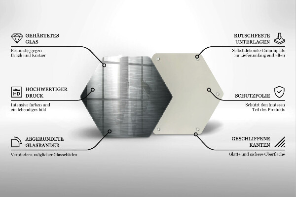 Tábua de cortar Textura metálica