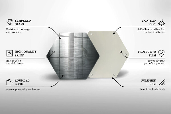 Tábua de cortar Textura metálica