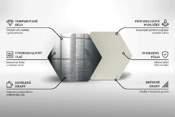 Tábua de cortar Textura metálica