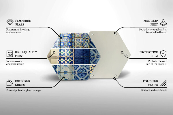 Tábua cozinha Azulejos decorativos