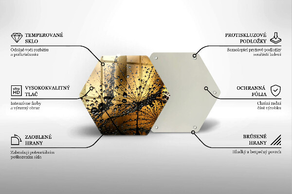 Tábua de cortar alimentos Orvalho e dentes-de-leão