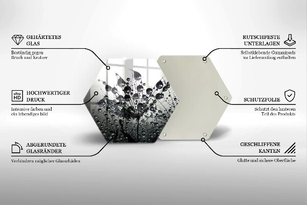 Tábua corte Dente-de-leão e orvalho