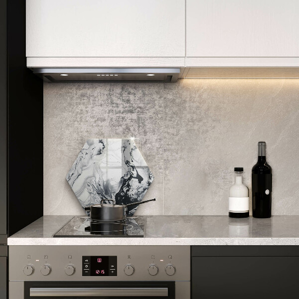 Tábua de corte de vidro Abstração de tinta