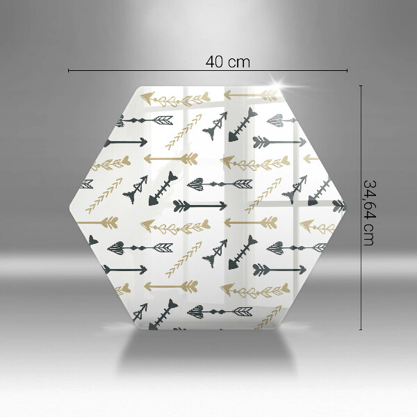 Tábua cozinha Padrão de flecha boho