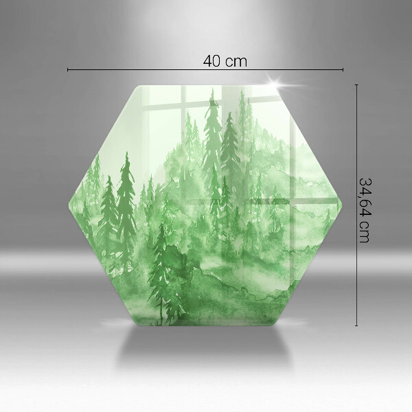 Tábua de cortar alimentos Floresta Pintada