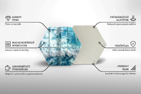 Tábua corte Ondas do mar