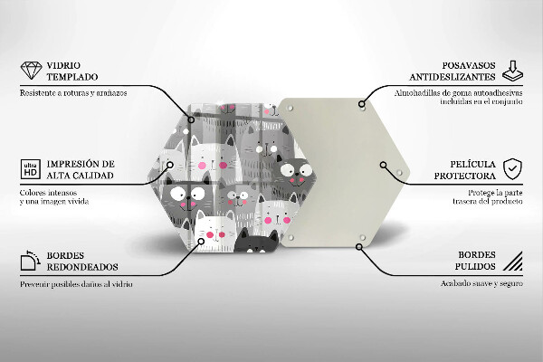 Tábua cozinha Ilustração de gato