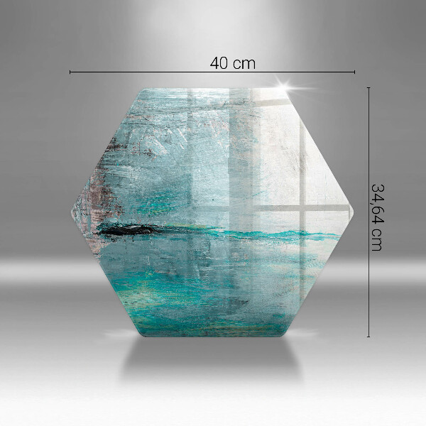 Tábua para cozinha Fundo de pintura abstrata