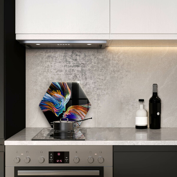 Tábua cozinha Beijo abstrato