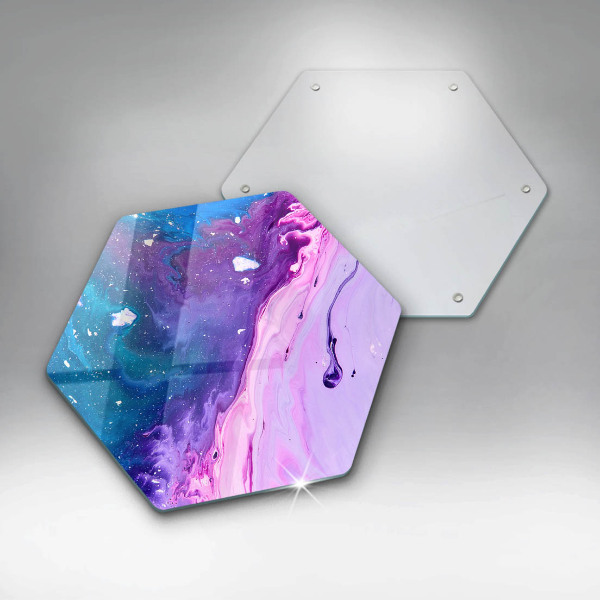 Tábua para cozinha Tinta abstrata