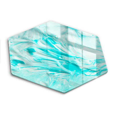 Tábua de vidro Tintas abstratas