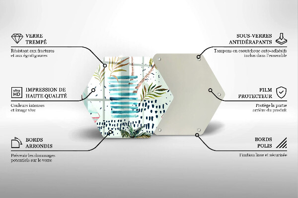 Tábua de vidro Ilustrações de férias