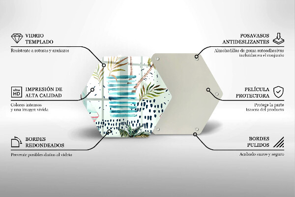Tábua de vidro Ilustrações de férias