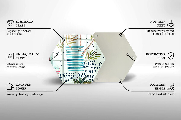 Tábua de vidro Ilustrações de férias
