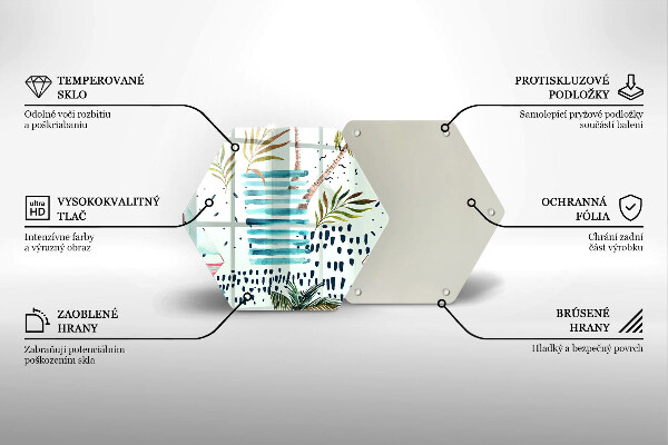 Tábua de vidro Ilustrações de férias