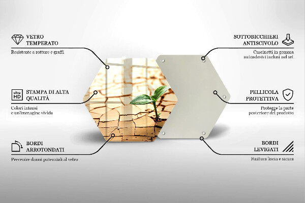 Tábua para corte Uma planta solitária