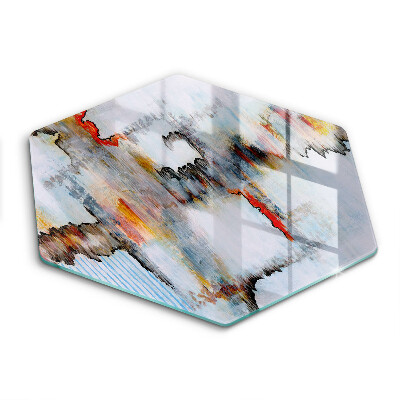 Tábua para corte Tintas abstratas