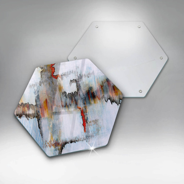 Tábua para corte Tintas abstratas