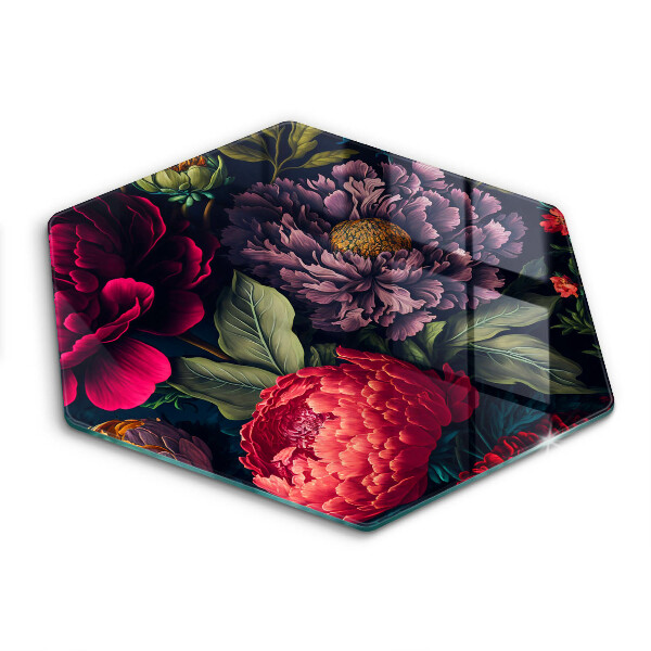 Tábua de cortar Lindas flores