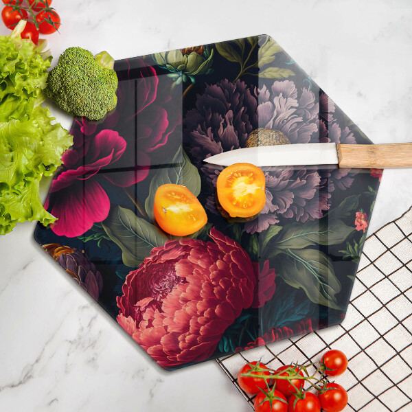 Tábua de cortar Lindas flores