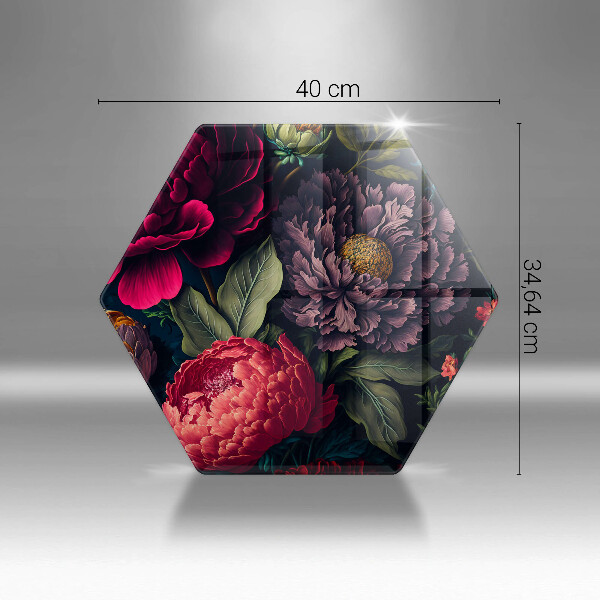 Tábua de cortar Lindas flores