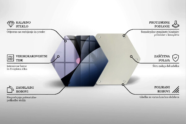 Tábua de cortar Formas abstratas