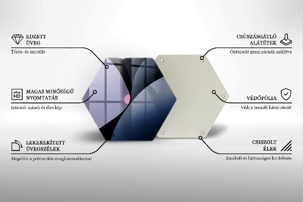 Tábua de cortar Formas abstratas