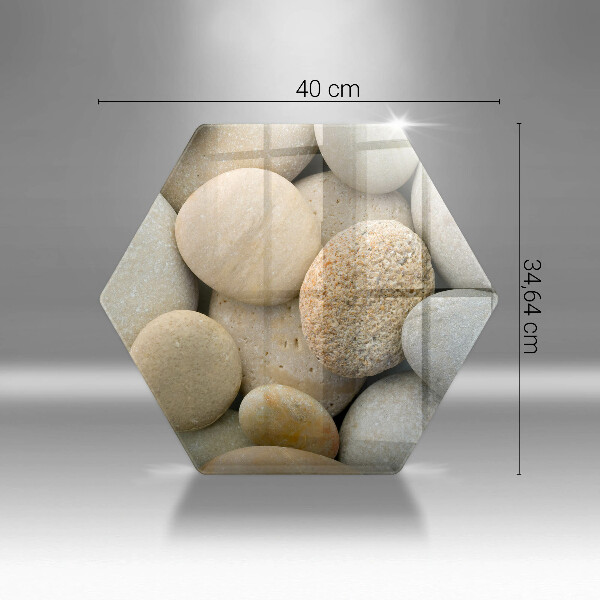 Tábua de corte Padrão de pedras ovais