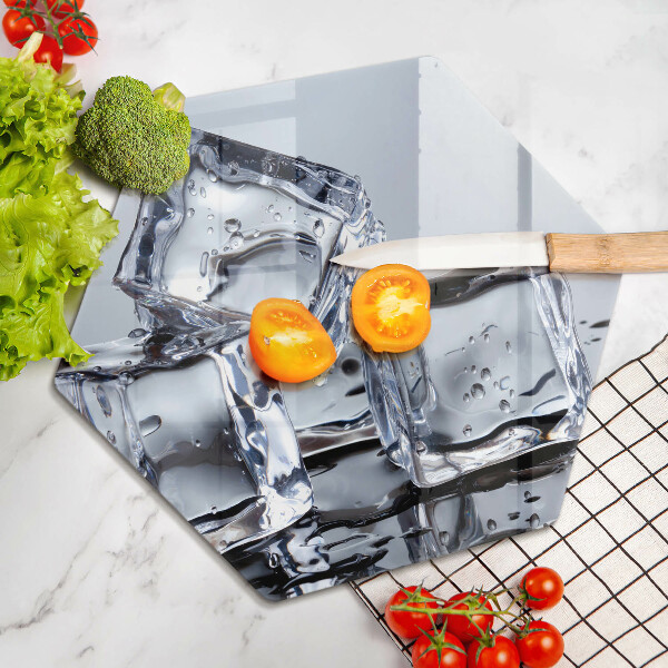 Tábua de cortar alimentos Cubos de gelo