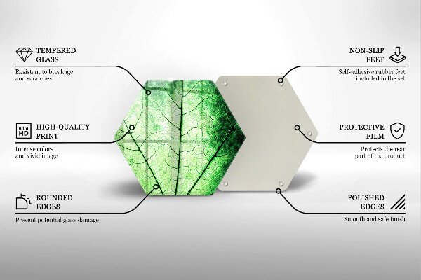 Tábua cozinha Nervuras decorativas das folhas