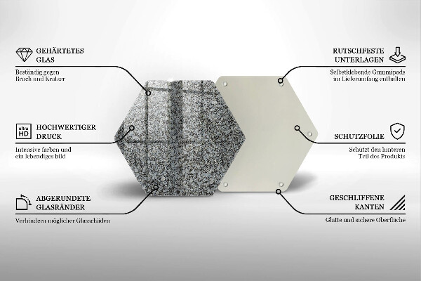 Tábua para cozinha Textura de pedra