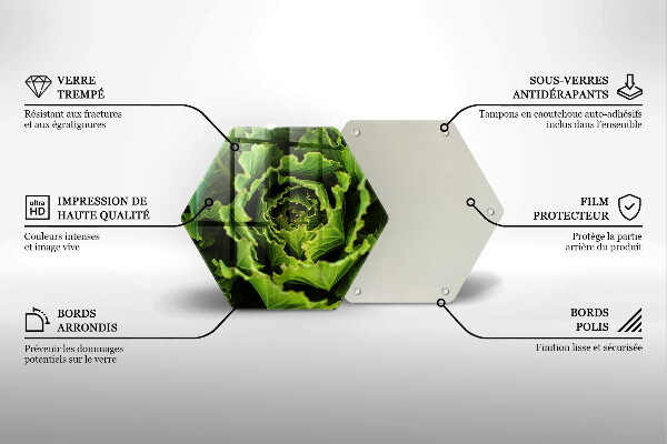 Tábua cozinha Comer folhas de alface