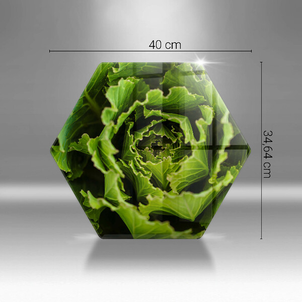 Tábua cozinha Comer folhas de alface