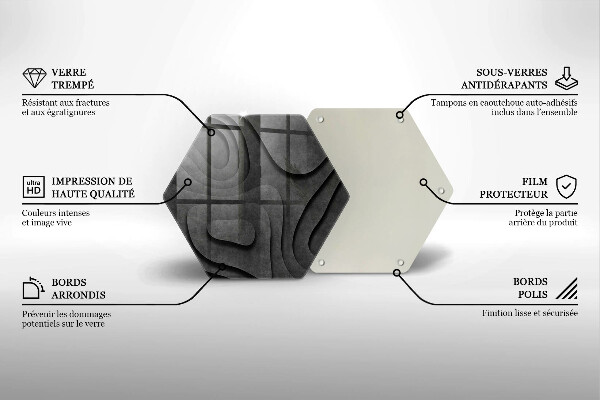 Tábua de cortar Formas de pedra 3D