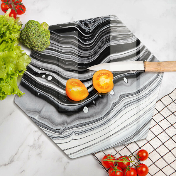 Tábua de cortar Abstração de tinta