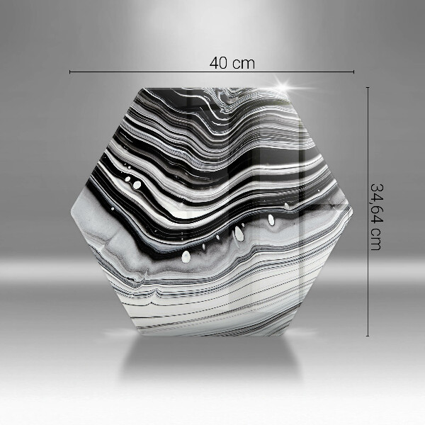 Tábua de cortar Abstração de tinta