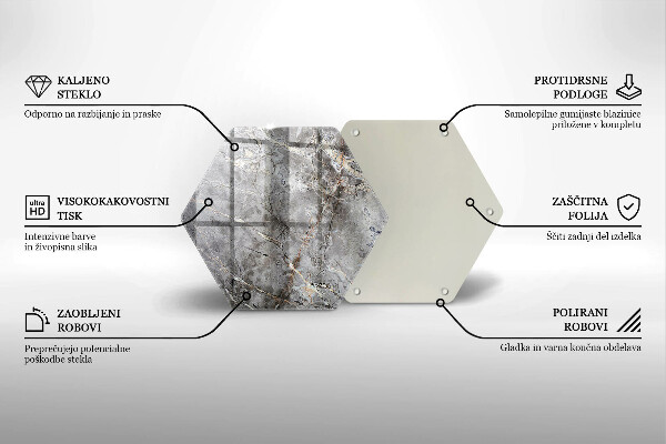 Tábua para corte Textura de pedra
