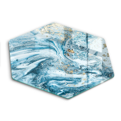 Tábua de corte Estrutura com ouro