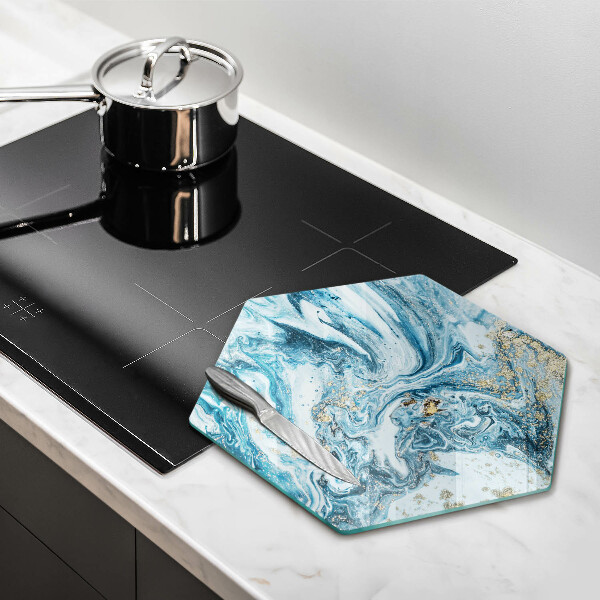 Tábua de corte Estrutura com ouro