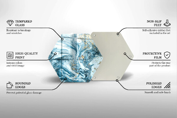 Tábua de corte Estrutura com ouro